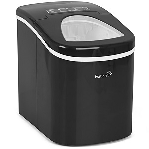 Ivation Small Table Top Ice Maker with Touch Controls